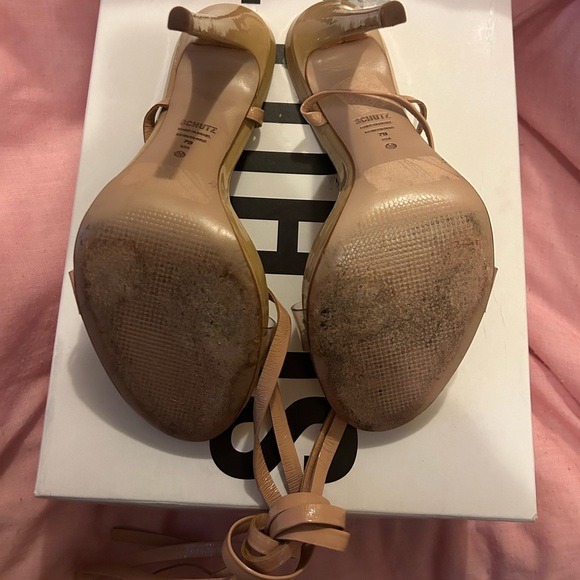 SCHUTZ Cloe Vinyl Sandal - Picture 6 of 7